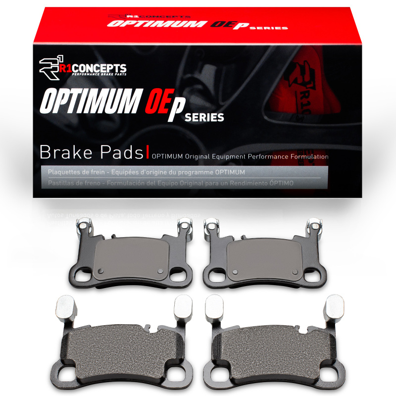 Porsche Cayenne Brake Pads - Rear - R1 Concepts - Optimum OE - `19-`23